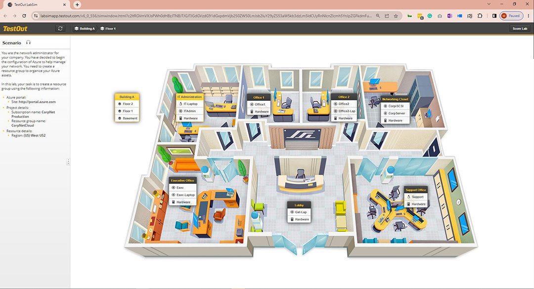 TestOut Course Announcement Hybrid Server Pro Advanced